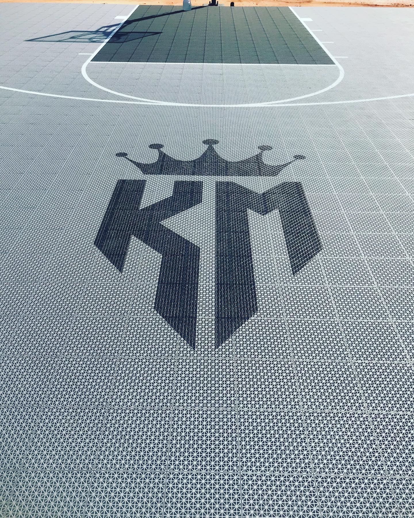Custom VersaCourt multi-sport court installation Charlotte NC