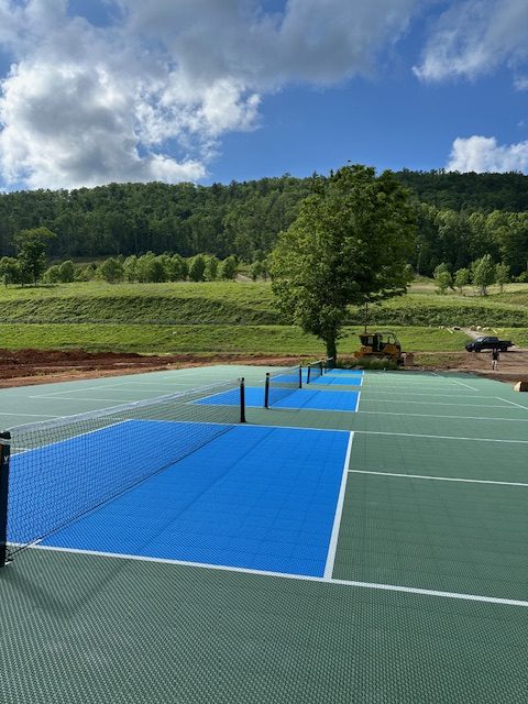 Pickleball court installation NC